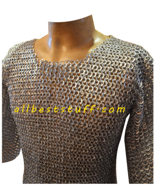 Flat Riveted Solid Washers Chain Maille Haubergeon Chest 38