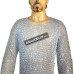 XL Chain Maille Hauberk Full Round Riveted Aluminum Chest 58