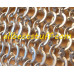 XXL Aluminum LARP Maille Round Riveted Flat Solid Chest 60