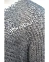 Extra Large Aluminum Maille Hauberk Round Riveted Chest 62 image 1