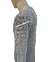 Large Light Weight LARP Aluminum Maille Round Washer Chest 48 image 1