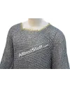 Light Weight Round Riveted Aluminum Chain Mail Chest 38 image 2