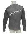 Round Riveted Flat Solid Aluminum Chainmail Shirt Chest 45 image 5