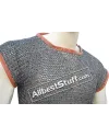 Sleeveless Aluminum Chain Mail Hauberk Flat Riveted Chest 52 image 8