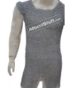 Sleeveless Aluminum Round Riveted Chain Mail Chest 40 image 2
