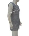 Sleeveless Aluminum Round Riveted Chain Mail Chest 40 image 6