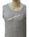 XL Aluminum Flat Riveted Solid Chain Maille Chest 62 image 2