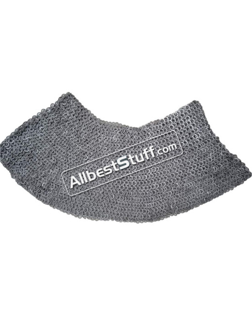 8 mm Aventail Flat Riveted Flat Solid Ring Chain Mail Camail