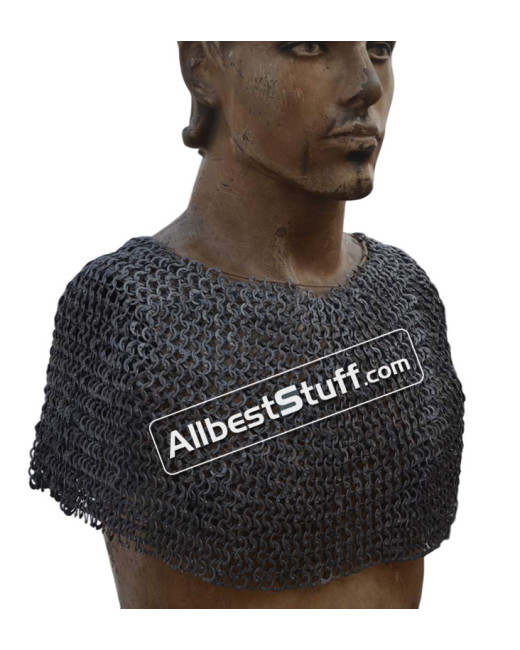 8 mm Full Flat Riveted Dome Riveted Chain Mail Aventail
