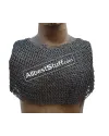 9 MM Full Flat Riveted Dome Riveted Chain Mail Camail image 2