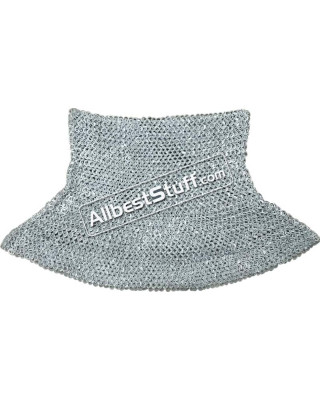 Medieval LARP Aventail Aluminum Riveted Round Flat Solid