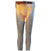 Flat Riveted Flat Solid Chain Mail Legging 9 MM Large 18G
