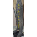 Round Riveted Flat Solid Legging 9 MM 16 Gauge