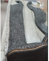 Flat Ring Integrated Leather Shoe Chainmail Chausses image 3