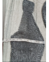 Flat Ring Integrated Leather Shoe Chainmail Chausses image 4
