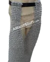 Round Riveted Aluminium Chausses Pin Riveted Large Length 38 image 4