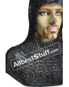 8 MM Maille Hood Flat Wedge Riveted Alternate Solid Coif image 2