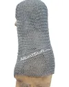 Aluminum Round Riveted Flat Solid Chain Mail Hood image 4