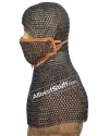 Chain Maille Hood Coif Butted Rings 10 mm image 3