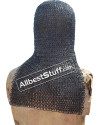 Flat Riveted Solid Ring 16 Gauge Maille Hood image 2