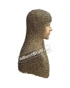 Original Brass Maille Hood Round Riveted Rings 16 Gauge image 1