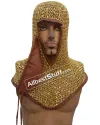 Original Brass Maille Hood Round Riveted Rings 16 Gauge image 3