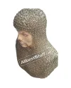 Original Brass Maille Hood Round Riveted Rings 16 Gauge image 2