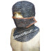 Short Length Round Riveted Flat Solid Ring Coif with Side ventail Hood