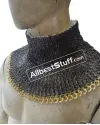 6 in 1 Ring Stainless Steel Chainmail High Neck Collar image 1