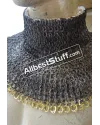 6 in 1 Ring Stainless Steel Chainmail High Neck Collar image 4