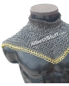 6 in 1 Ring Stainless Steel Chainmail High Neck Collar image 9