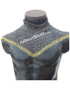 6 in 1 Ring Stainless Steel Chainmail High Neck Collar image 10