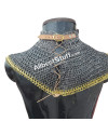 6 in 1 Ring Stainless Steel Chainmail High Neck Collar image 8