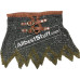 6 mm Full Round Dome Riveted Maille Collar Steel