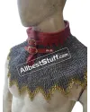 6 MM Maille Collar High Neck image 5