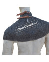 6 MM Mild Steel High Neck Chainmail Collar image 2