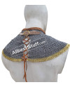 8 mm Full Flat Dome Pin Riveted Chainmail Collar image 2