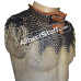 Chain Mail Collar Butted with Alternating Solid Ring