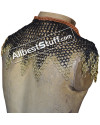 Chain Mail Collar Butted with Alternating Solid Ring image 2