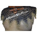 Chain Mail Collar Butted with Alternating Solid Ring