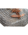 Chain Mail Collar Flat Wedge Riveted Alternating Solid image 1