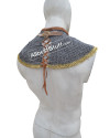 Chainmail Collar Wedge Riveted 6 mm Flat Ring image 2