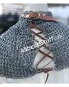 Chainmail Wedge Riveted High Neck Collar 6 in 1 Ring image 2