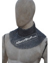 Flat Wedge Solid Chainmail Gorget image 2
