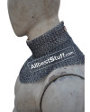 Flat Wedge Solid Chainmail Gorget image 4