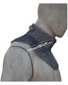 Flat Wedge Solid Chainmail Gorget image 5