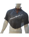 Medieval Chain Mail Bishop Mantle 6 MM Flat Riveted with Solid Ring image 4