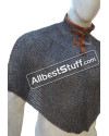 Medieval Chain Mail Bishop Mantle 6 MM Flat Riveted with Solid Ring image 3