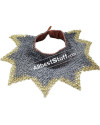 Round Riveted Aluminum Chain Mail Collar Small image 1
