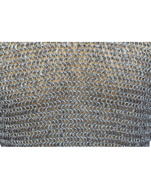 Full Round 8 MM 17 Gauge Chain Mail Sheet 30 X 30 inch image